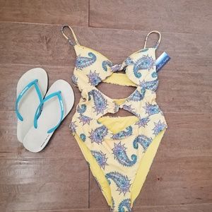 Monokini Paisley Swimsuit